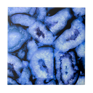 Geodes de Agato do Quartz Azul