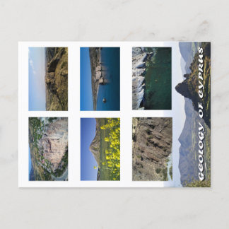 Geologia do cartão postal chipre