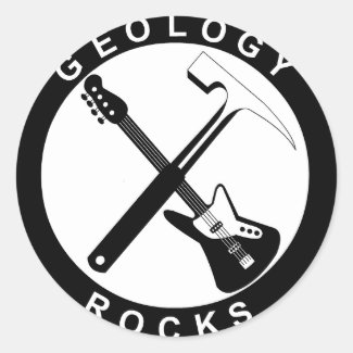 Geology Rocks Adesivo Pequeno