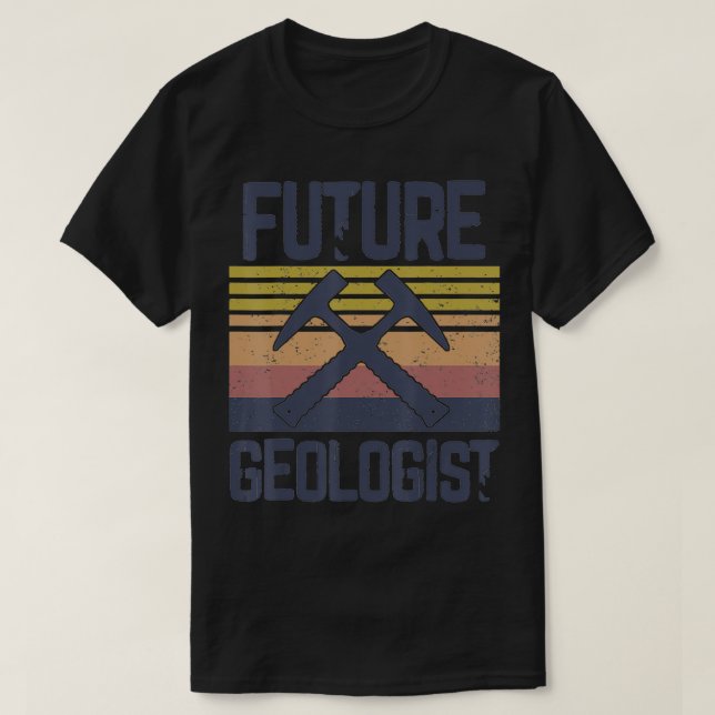 geólogo engraçado camisa geólogo futuro geólogo sh (Frente do Design)