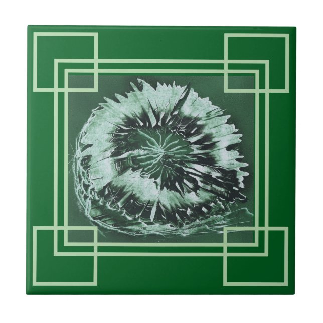 Geometria da Gema Verde (Frente)