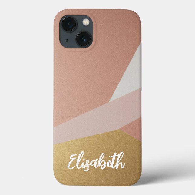 Geometria da Hora do Ouro rosa (Verso)