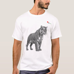 "Geometria Selvagem" Camiseta Geométrica de Animal