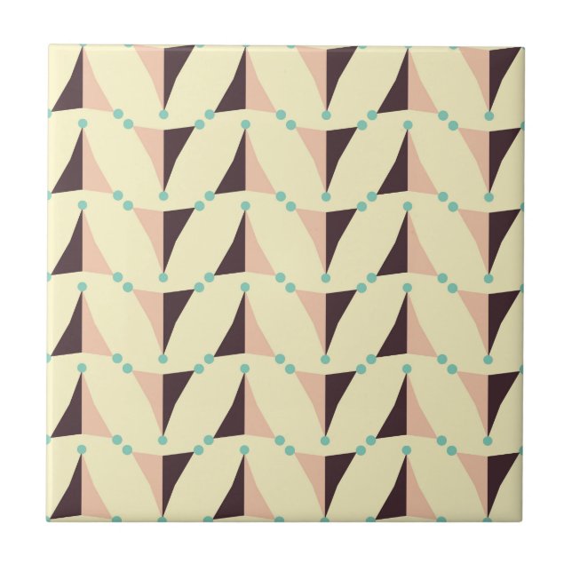 Geometric pattern in retro vibe (Frente)