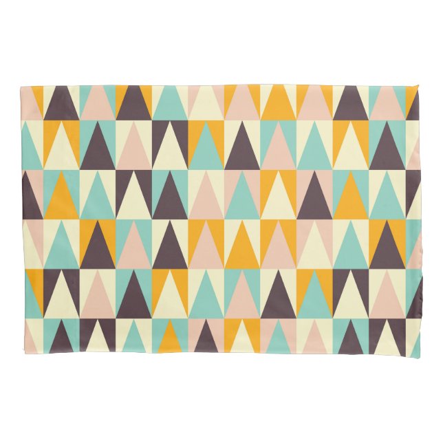 Geometric pattern of multi-colored triangles  (Frente-Esquerda)