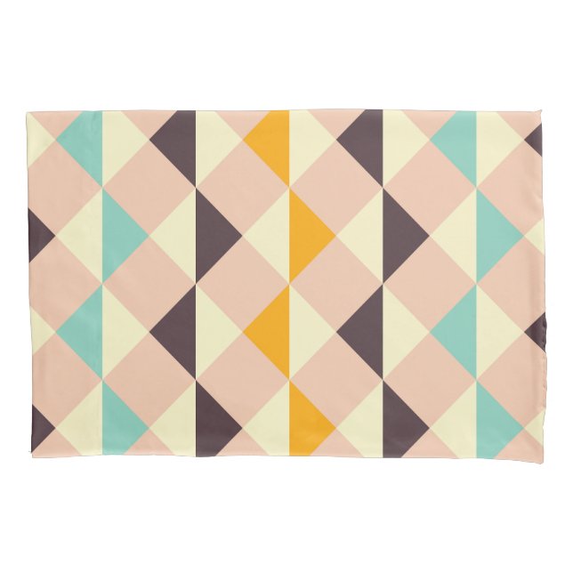 Geometric pattern overlapping diamonds & triangle (Frente-Esquerda)