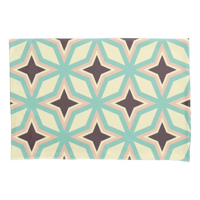 Geometric pattern with alternating dark star shape (Frente-Esquerda)