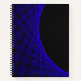 Geometric Space Carpet Spiral Notebook