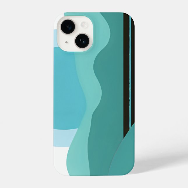 Geometric Sun Mountain Abstract with Tribal Border (Verso)