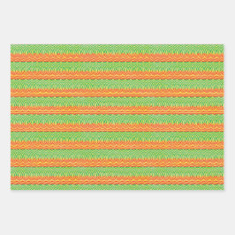 Geometric Tribal Retro Mid-Century Pattern