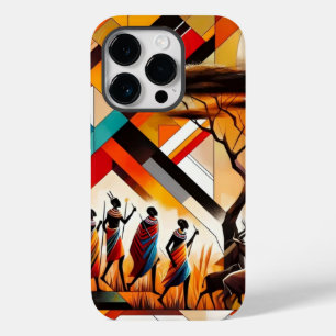 Geométrico abstrato African Art Masai