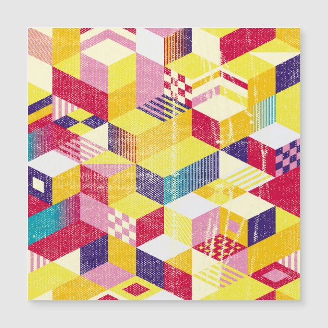 Geométrico, abstrato sem descontinuidades, design. (Frente)