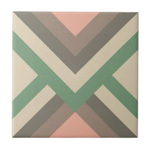 Geométrico Chic Moderno Cores Pastel