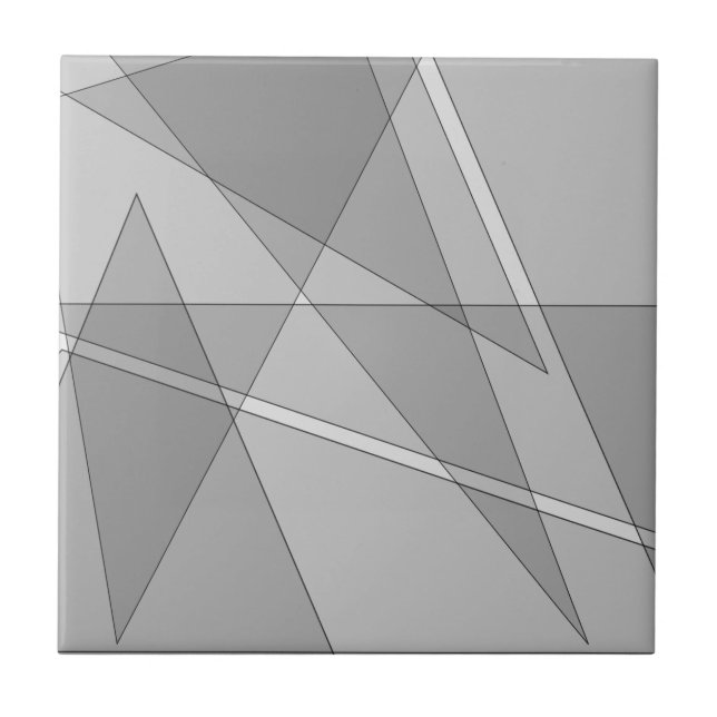 Geométrico cinza (Frente)
