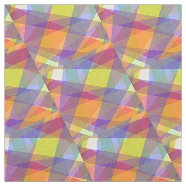 Geométrico Claro - Tecido Pima Cotton (Modelo)