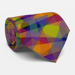 Geométrico Escuro - Gravata