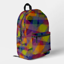 Geométrico Escuro - Mochila