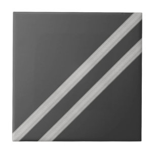 Geométrico Moderno Diagonal Antracite