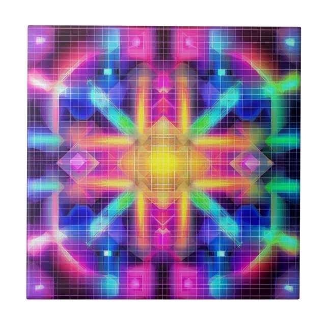 Geométrico Neon (Frente)
