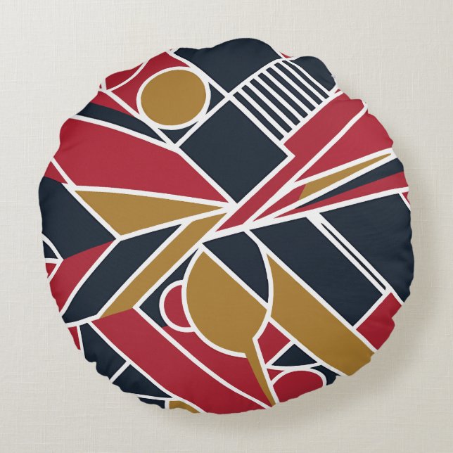 Geométrico Ousado - Almofadas - Decoração de Quart (Verso)