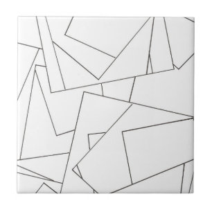 Geométrico Preto e Branco