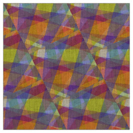 Geométrico - Tecido natural de linho