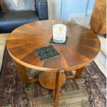 Geométrico Verde e Dourado