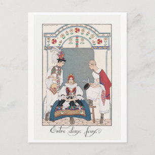George Barbier, cartão postal Art Déco