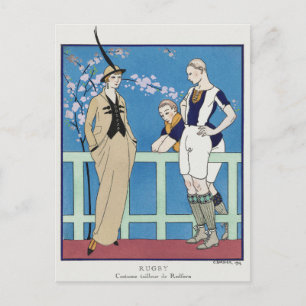 George Barbier, cartão postal Art Déco