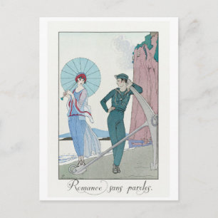 George Barbier, cartão postal Art Déco