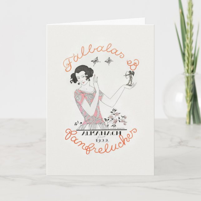 George Barbier, Cartões de agradecimentos do Art D (Frente)