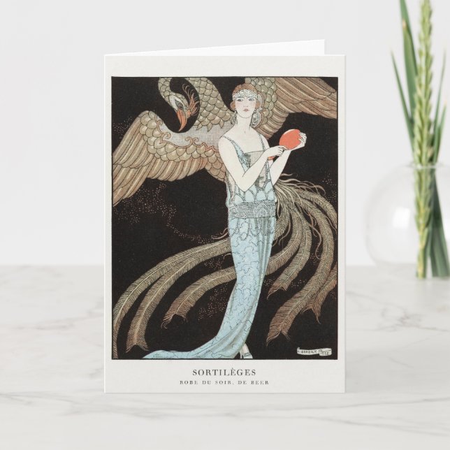 George Barbier, Cartões de agradecimentos do Art D (Frente)