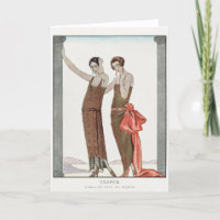 George Barbier, Cartões de agradecimentos do Art D