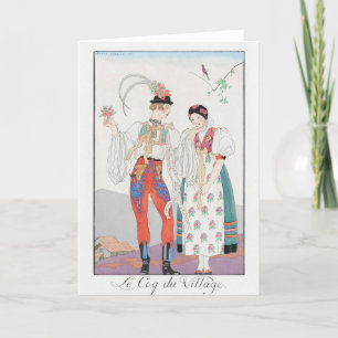 George Barbier, Cartões de agradecimentos do Art D