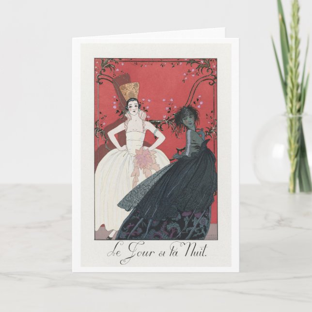 George Barbier, Cartões de agradecimentos do Art D (Frente)