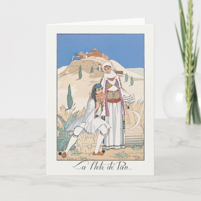 George Barbier, Cartões de agradecimentos do Art D (Frente)