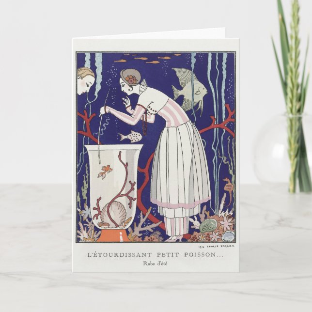 George Barbier, Cartões de agradecimentos do Art D (Frente)