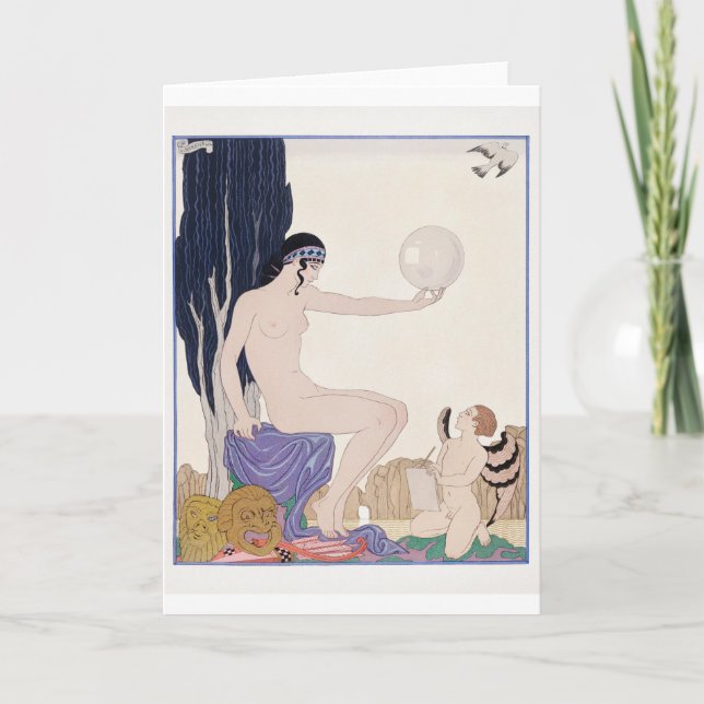 George Barbier, Cartões de agradecimentos do Art D (Frente)