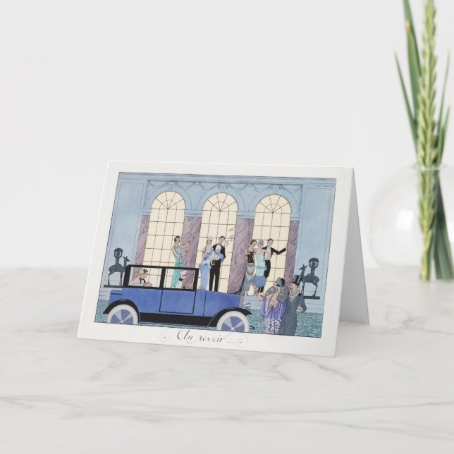 George Barbier, Cartões de agradecimentos do Art D (Frente)