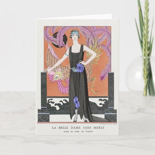 George Barbier, Cartões de agradecimentos do Art D (Frente)