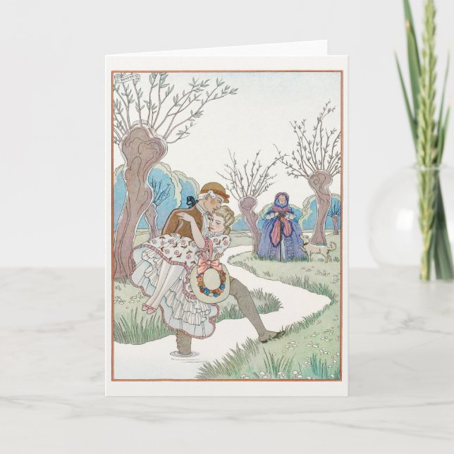 George Barbier, Cartões de agradecimentos do Art D (Frente)