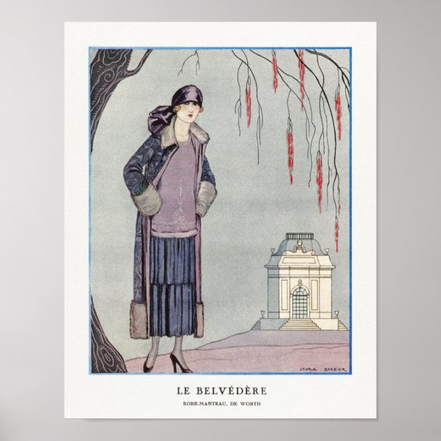 George Barbier Poster (Frente)