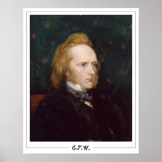 George Frederic Watts Zedign Art Poster #15 (Frente)