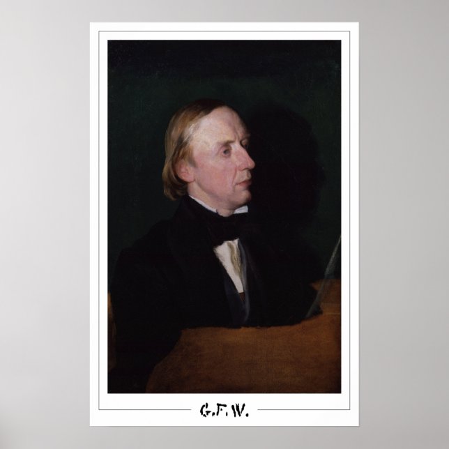 George Frederic Watts Zedign Art Poster #201 (Frente)