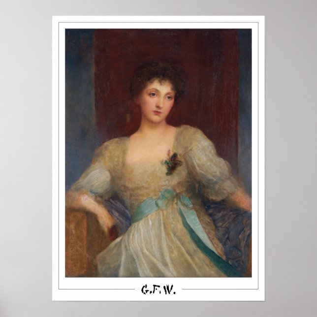 George Frederic Watts Zedign Art Poster #4 (Frente)