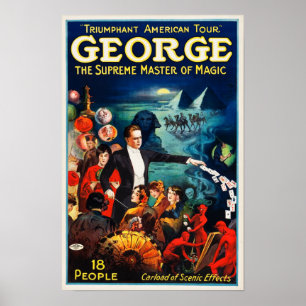 George --O mestre supremo do poster mágico