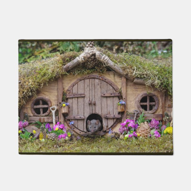 George, o tapete da porta do rato  (Frente)