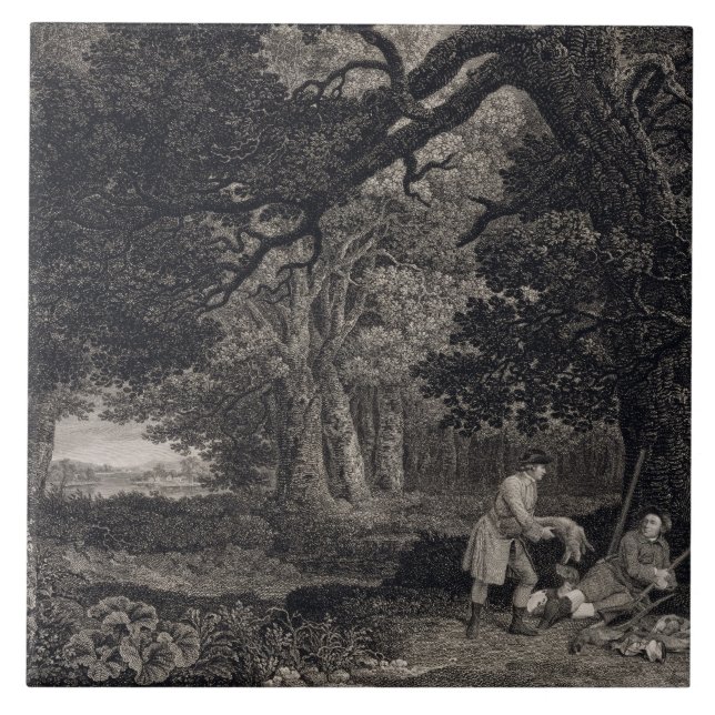 George Stubbs | que disparam, placa 4, gravada (Frente)