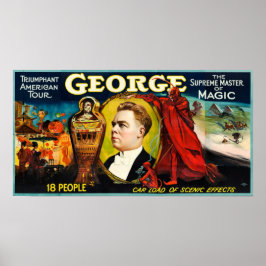 George — Triumphant American Tour Poster