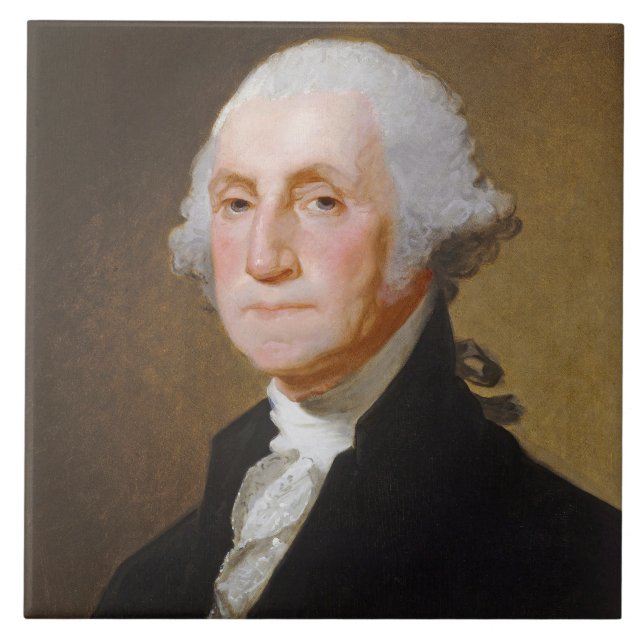 George Washington, c.1821 (óleo em canvas) (Frente)